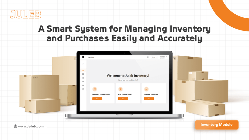 A smart system for managing inventory and purchases easily and accurately.